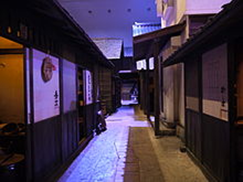 A reproduction of the last nagaya of the Edo Era (Fukagawa Edo Museum)